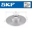 SKF VKBD 91188 S2 - Jeu de 2 disques de frein arrière