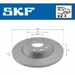 SKF VKBD 91289 S2 - Jeu de 2 disques de frein arrière