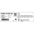 SKF VKBD 91289 S2 - Jeu de 2 disques de frein arrière