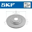 SKF VKBD 91345 V1 - Jeu de 2 disques de frein arrière