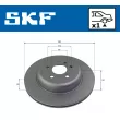 SKF VKBD 91356 V1 - Disque de frein avant gauche