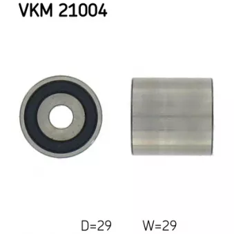 Poulie renvoi/transmission, courroie de distribution SKF VKM 21004