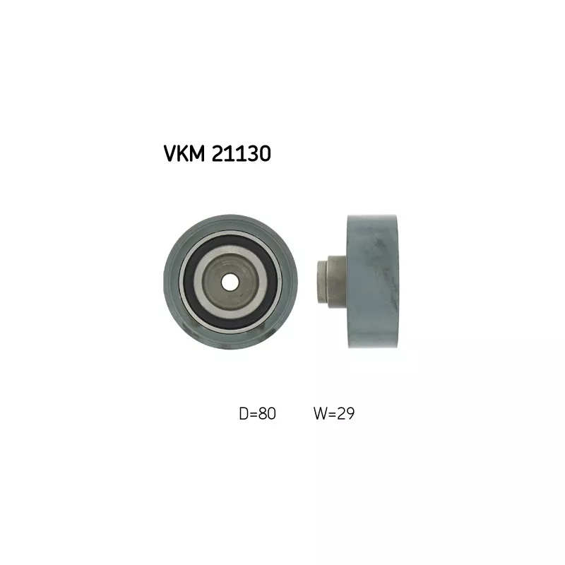 Poulie renvoi/transmission, courroie de distribution SKF VKM 21130 - Visuel 1