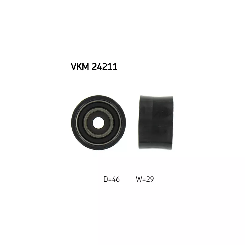 Poulie renvoi/transmission, courroie de distribution SKF VKM 24211 - Visuel 1