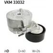 SKF VKM 33032 - Poulie-tendeur, courroie trapézoïdale à nervures