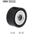 SKF VKM 33131 - Poulie renvoi/transmission, courroie trapézoïdale à nervures