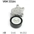 SKF VKM 33164 - Poulie-tendeur, courroie trapézoïdale à nervures