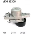 SKF VKM 33300 - Poulie-tendeur, courroie trapézoïdale à nervures