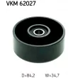 SKF VKM 62027 - Poulie-tendeur, courroie trapézoïdale à nervures