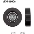 SKF VKM 66006 - Poulie renvoi/transmission, courroie trapézoïdale à nervures