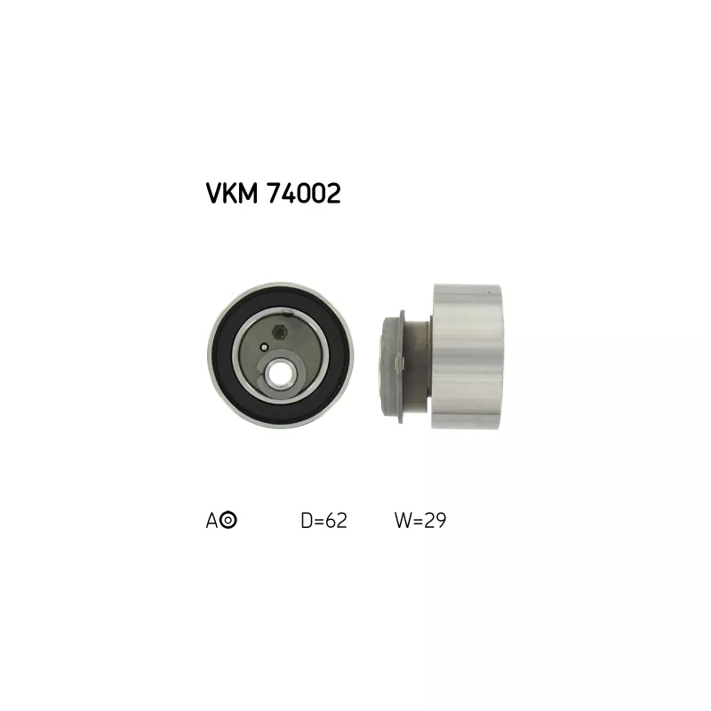 Poulie-tendeur, courroie crantée SKF VKM 74002 - Visuel 1