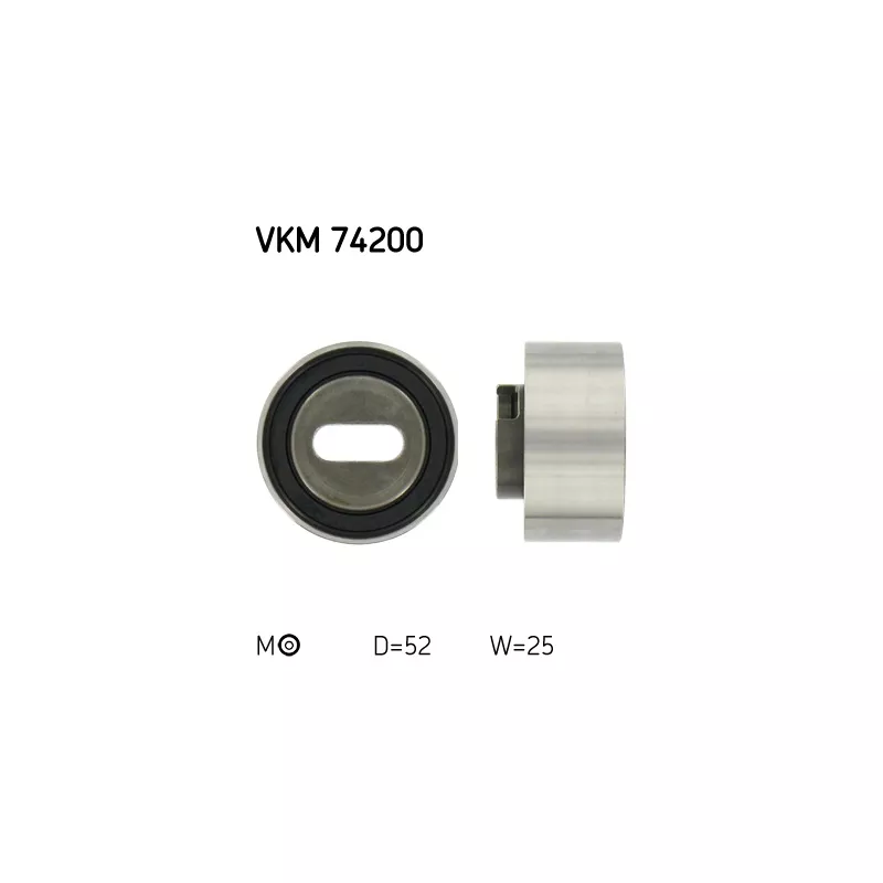 Poulie-tendeur, courroie crantée SKF VKM 74200 - Visuel 1