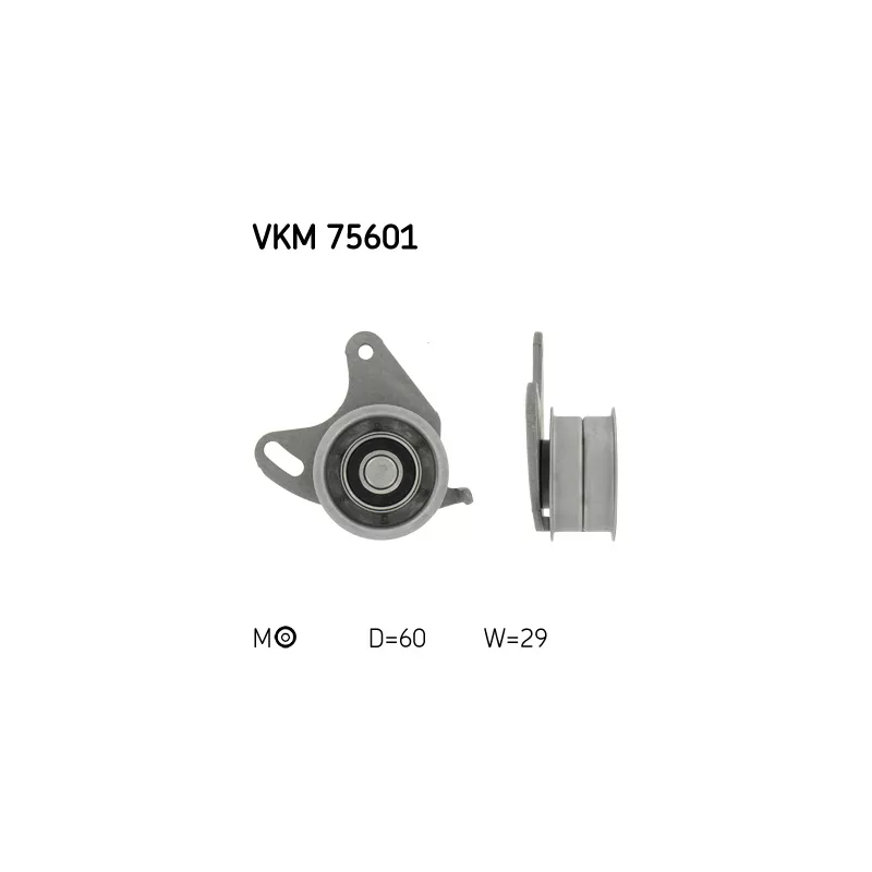 Poulie-tendeur, courroie crantée SKF VKM 75601 - Visuel 1