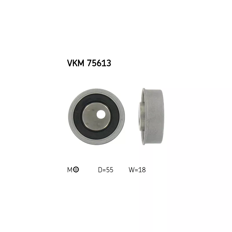 Poulie-tendeur, courroie crantée SKF VKM 75613 - Visuel 1
