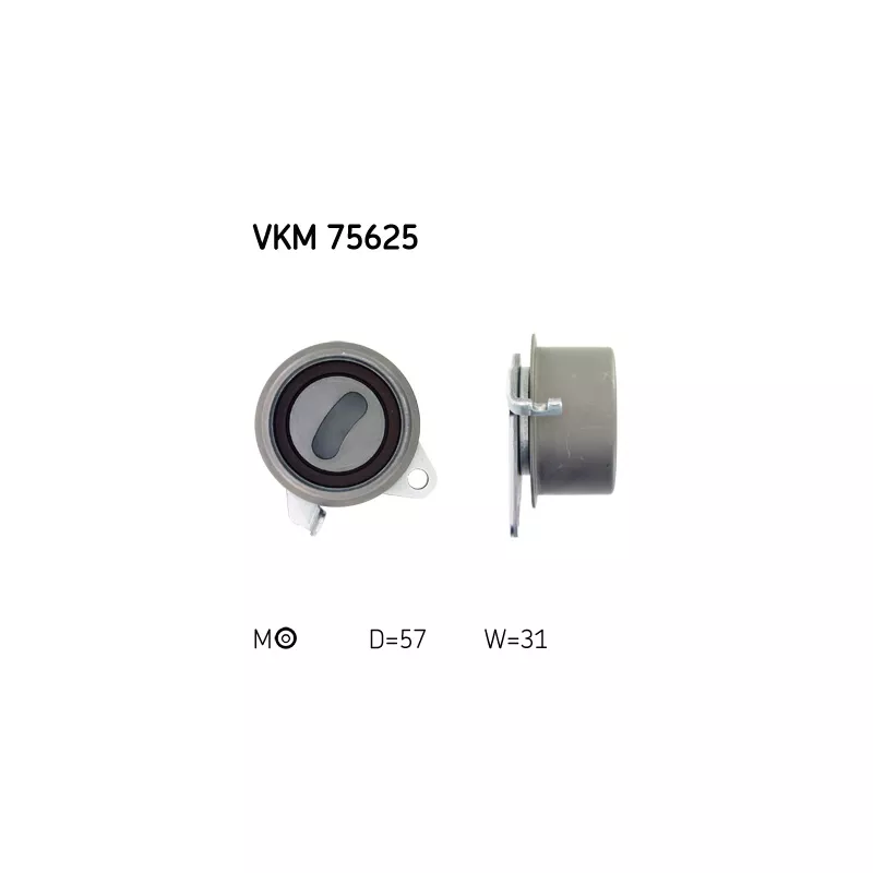 Poulie-tendeur, courroie crantée SKF VKM 75625 - Visuel 1