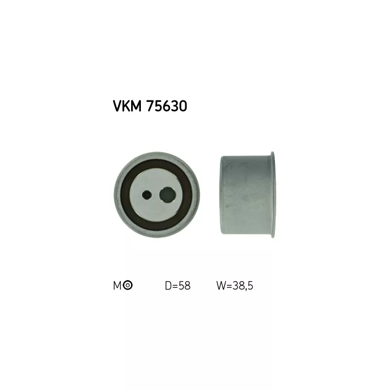 Poulie-tendeur, courroie crantée SKF VKM 75630 - Visuel 1