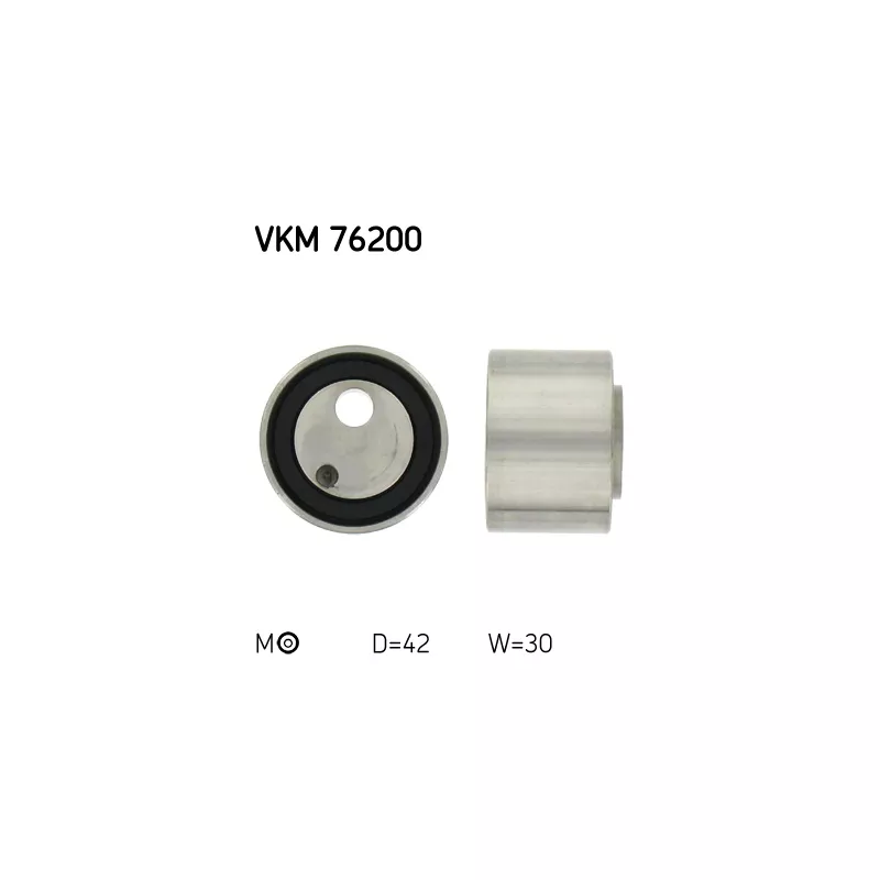 Poulie-tendeur, courroie crantée SKF VKM 76200 - Visuel 1