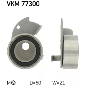 Poulie-tendeur, courroie crantée SKF VKM 77300