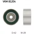Poulie renvoi/transmission, courroie de distribution SKF [VKM 81204]
