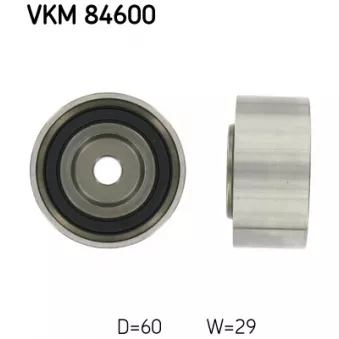 SKF VKM 84600 - Poulie renvoi/transmission, courroie de distribution