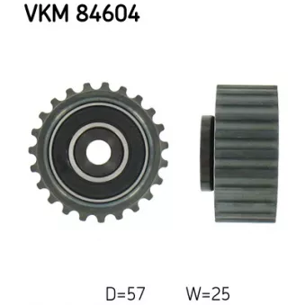 SKF VKM 84604 - Poulie renvoi/transmission, courroie de distribution
