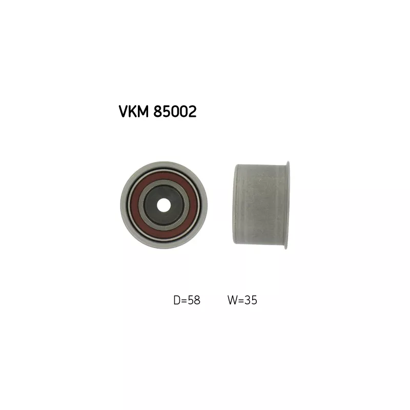 Poulie renvoi/transmission, courroie de distribution SKF VKM 85002 - Visuel 1