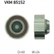 Poulie renvoi/transmission, courroie de distribution SKF [VKM 85152]
