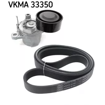 Jeu de courroies trapézoïdales à nervures SKF OEM 5750GX