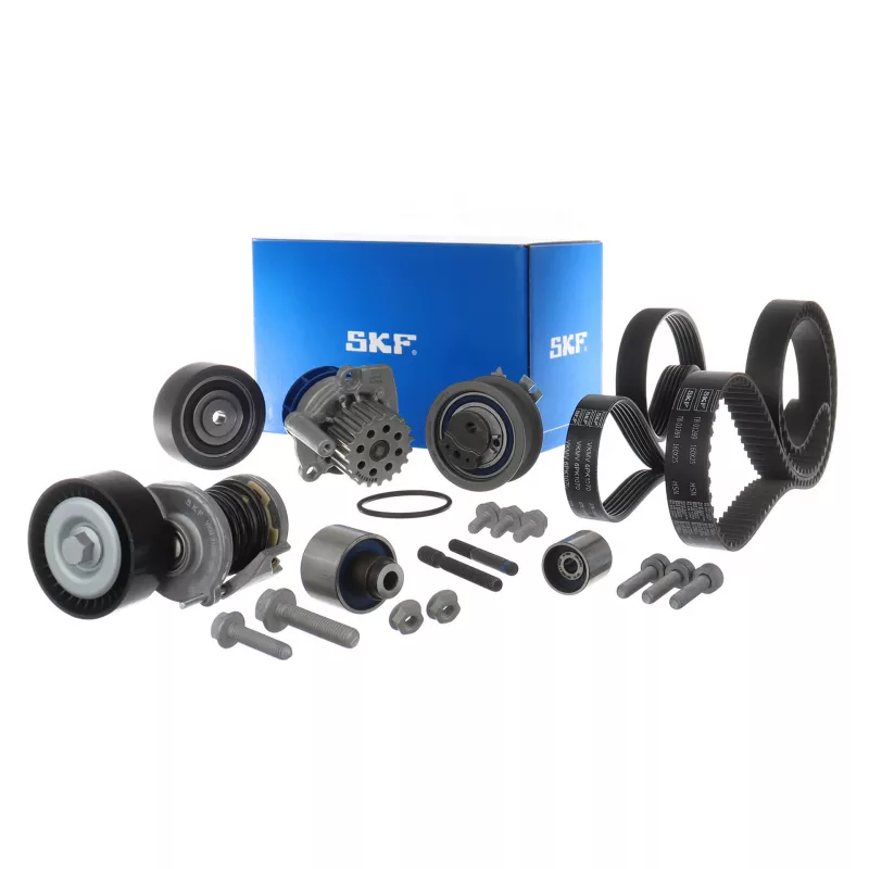Pompe à eau + kit de courroie crantée SKF VKMC 11001 - Visuel 1