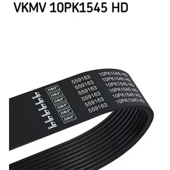Courroie trapézoïdale à nervures SKF VKMV 10PK1545 HD