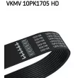 SKF VKMV 10PK1705 HD - Courroie trapézoïdale à nervures