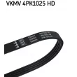 SKF VKMV 4PK1025 HD - Courroie trapézoïdale à nervures