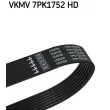 Courroie trapézoïdale à nervures SKF [VKMV 7PK1752 HD]
