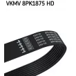 Courroie trapézoïdale à nervures SKF [VKMV 8PK1875 HD]