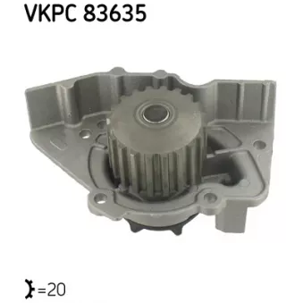 SKF VKPC 83635 - Pompe à eau