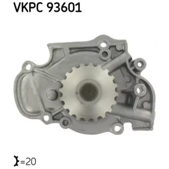 Pompe à eau SKF VKPC 93601