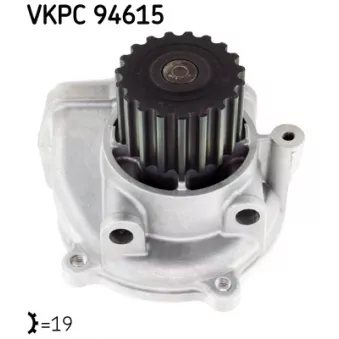 Pompe à eau SKF VKPC 94615
