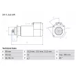 BOSCH 0 986 015 670 - Démarreur