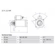 BOSCH 0 986 017 020 - Démarreur