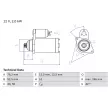 BOSCH 0 986 017 460 - Démarreur