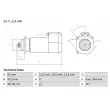 BOSCH 0 986 019 000 - Démarreur