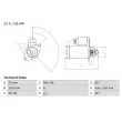 BOSCH 0 986 022 601 - Démarreur