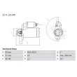 BOSCH 0 986 023 110 - Démarreur