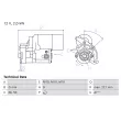 BOSCH 0 986 026 500 - Démarreur