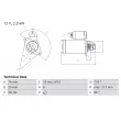 BOSCH 0 986 028 030 - Démarreur