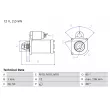 BOSCH 0 986 029 020 - Démarreur