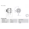 BOSCH 0 986 084 740 - Alternateur