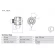 BOSCH 0 986 085 240 - Alternateur