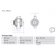 BOSCH 0 986 085 320 - Alternateur