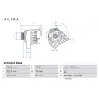 BOSCH 0 986 086 860 - Alternateur